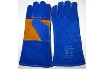 Gant de soudage anti-chaleur à doublure molleton avec une longueur de 350 mm