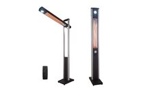 Chauffage terrasse 2,3 kW sur roue avec lumières - VELTRON