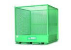 Cage sécurisée CST pour manutention de palettes IMER CST
