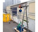 Portique de levage manuel en aluminium - 1T