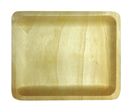 Assiette bois rectangle 265x215x20 mm x 250 Firplast
