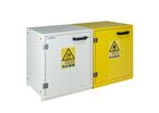Armoire de sécurité compartimentée sous paillasse