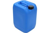 Manutan Expert - Jerrican Gerbable Homologué UN 30L Bleu - Usage Alimentaire - Polyéthylène Haute Densité - Garantie 10 Ans