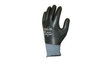 Gant polyamide gris tout enduit nitrile noir Taille 8
