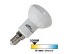 Ampoule LED R50 E14 5 watt (éq. 30 watt) - Couleur éclairage - Blanc chaud 3000°K
