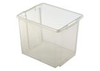Caisse de rangement plastique ouverte 45 litres