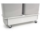 Chariot pour conteneur à déchets DURABIN TROLLEY DUO
