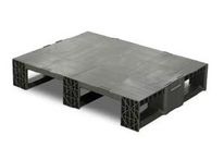 Demi-palettes en plastique UPAL-D (display) 800 x 600 x 150 mm | 33-8060M-0