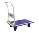 Chariots dossier repliable Prestar® plateau tôle antidérapant 200 à 500 kg