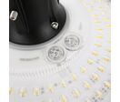 Lampadaire Public 30W/50W/70W CCT Noir - 3000K/4000K/5000K