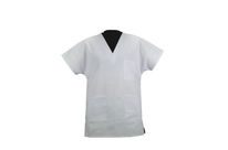 Tunique médicale Poly Coton Blanc à enfiler