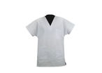 Tunique médicale Poly Coton Blanc à enfiler