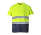 Tee shirt Haute Visibilité Portwest Coton Bicolore