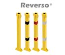 Poteau de balisage Métal REVERSO à fixer