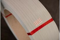 Feuillard Dylastic PCR produit avec 30 % de matières premières recyclées post-consommation