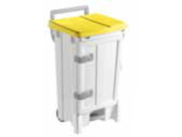 Poubelles avec pédale et couvercle PP + PE : 1501