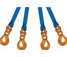 Elingue sangle ronde à 4 brins