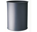 Corbeille à papier ronde en métal 15 L – DURABLE