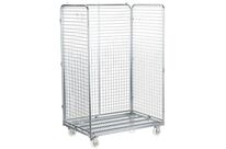 Manutan Expert - Roll-conteneur standard 3 côtés - Capacité 600 kg - Garantie 10 ans - Montage facile