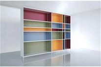 Bibliothèque Terre Design couleur