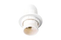Douille E14 Thermoplastique Blanc