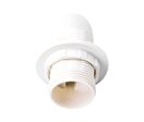 Douille E14 Thermoplastique Blanc