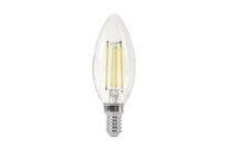 Ampoule LED E14 Filament 4W C35 Dimmable - Blanc Chaud 2300K - 3500K