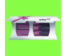 Wiha : WIHA Tournevis - Tournevis SoftFinish - Jeu 3 Tournevis SoftFinish à Fente Phillips Lames Rondes Ladies Line