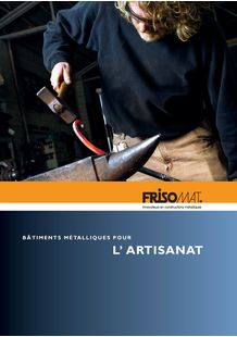 Bâtiments métalliques pour l'artisanat