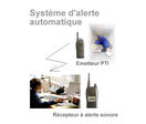 DISPOSITIF D'ALARME POUR TRAVAILLEUR ISOLE - PACK PTI DATI  AUTONOME