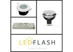 Kit spot led étanche GU5.3 10 watt (eq. 50 watt) - Angle - 24°. Couleur eclairage - Blanc chaud 2700°K