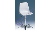 Siège à coque moulée 5 patins – 5 roulettes 