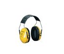 3M - Casque Antibruit Optime I Serre-Tête Jaune - 27 dB - Protection Auditive Confortable
