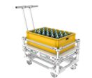 Chariot de manutention ergonomique | Embase roulante renforcée N° 3B-3