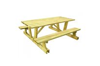 Table Pique Nique Bois Montagnarde