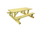 Table Pique Nique Bois Montagnarde