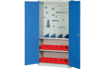 Armoire outillage haute portes battantes