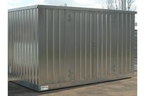 Bungalow de stockage avec rétention intégrée (4m x 2m) - DIFOPE