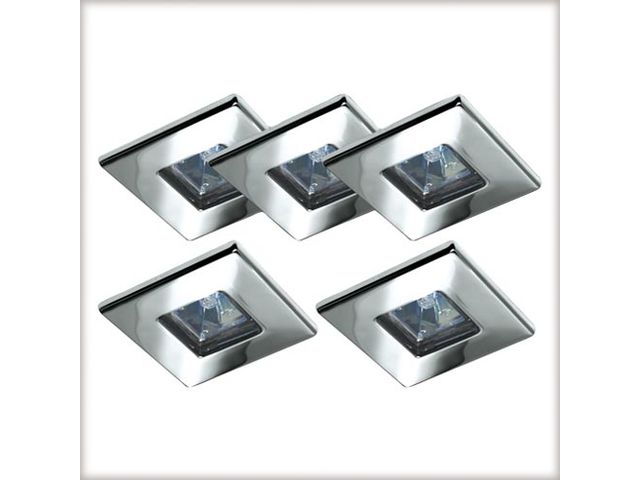 Kit spot encastre LED 3x3W 9W Blanc 700mA 3000°K 