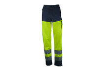 Pantalon haute visibilité TYPHON Gris/Jaune Fluo