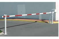 Barrière levante lisse acier 