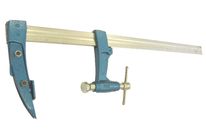 Serre joint charpentier URKO - serrage 400mm - saillie 120mm - rail 35x8mm - 4003J