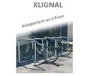 Arceaux Vélos U inversé Extensible à l'Infini acier galvanisé
