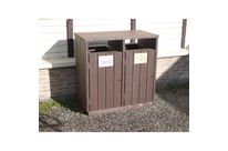 Corbeille en Plastique Recyclé Tri Sélectif