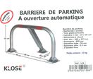 Barrière de parking arceau à clé KLOSE BESSER - avec cylindre - 158                           