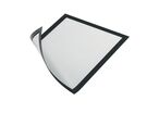 Durable - Cadre d'affichage Duraframe Magnétic A4 Noir - Pochette Murale Magnétique Repositionnable - 5 Pochettes