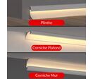 Profilé Aluminium Modulable Plinthe ou Corniche 2M Alu