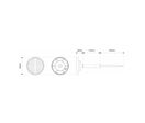 Lampe de Jardin Solaire à Piquet IP65 90lm (lot de 2) - Blanc Froid 6000K - 8000K
