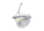Spot led encastrable escargot 30 watt - Couleur eclairage - Blanc neutre
