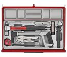 Servante d'atelier rouge 7 tiroirs mini master - 516 outils Teng Tools TKW26R516T